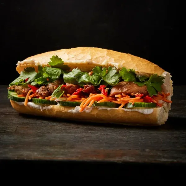 Bánh Mì m/kylling