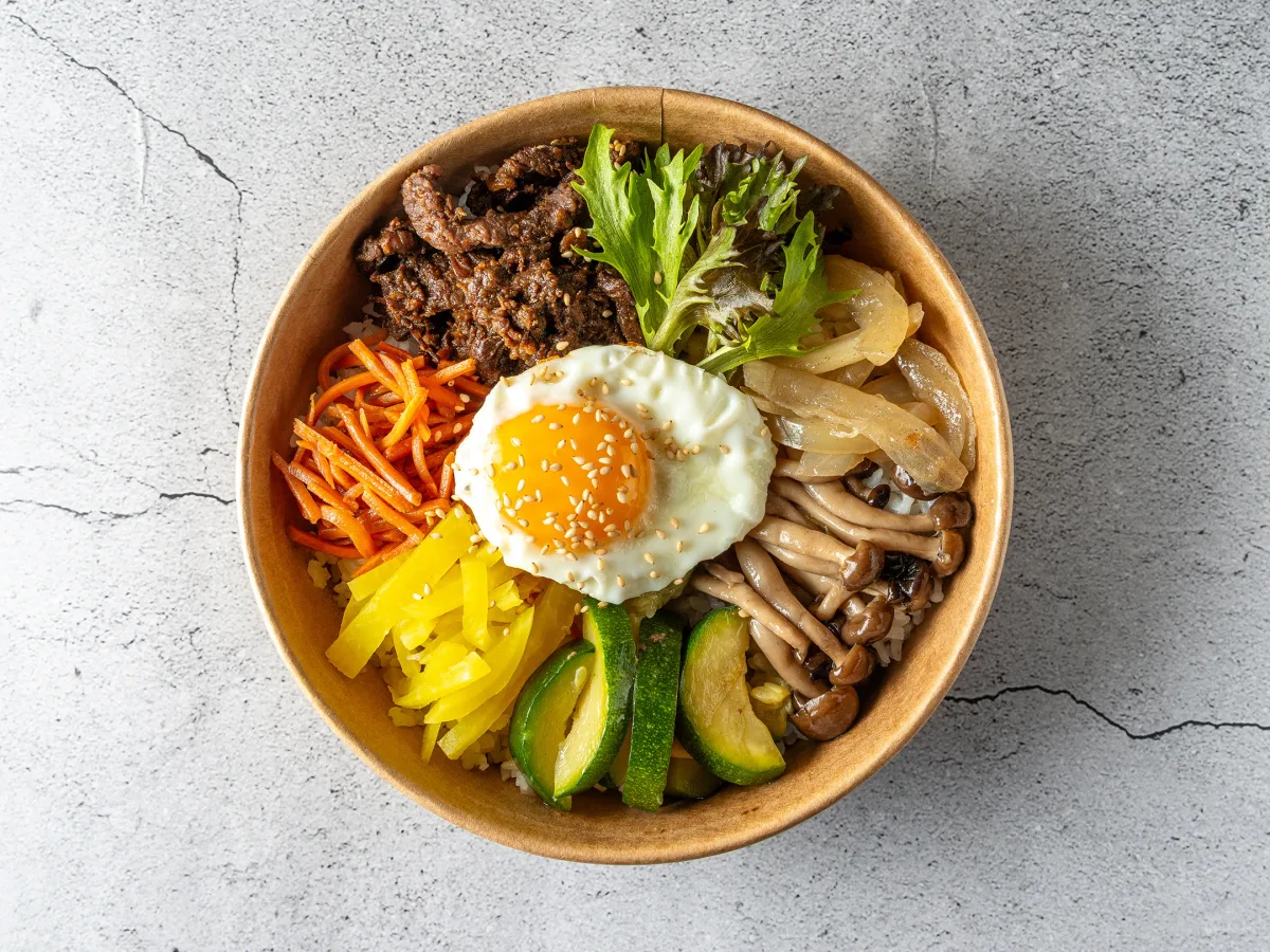 Bibimbap - Rindfleisch - klein
