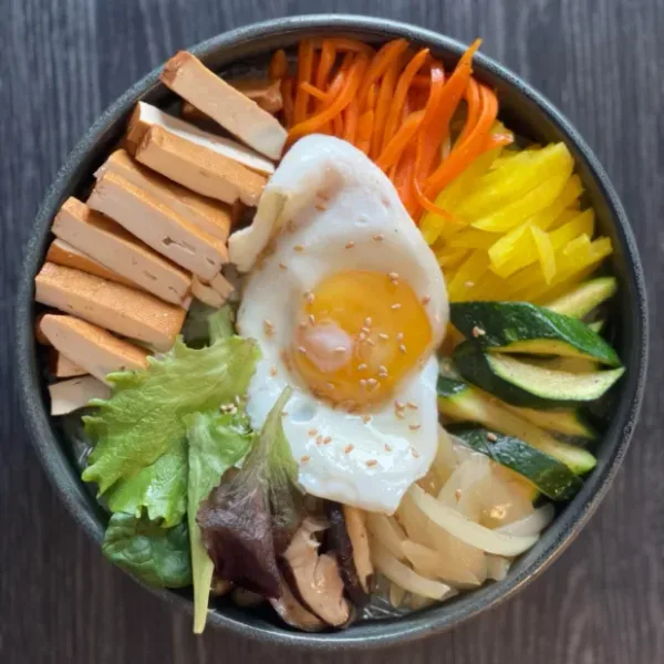 Bibimbap - Grøntsager- lille