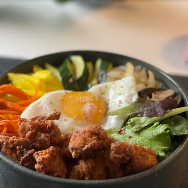 Bibimbap - Sprød Kylling - lille