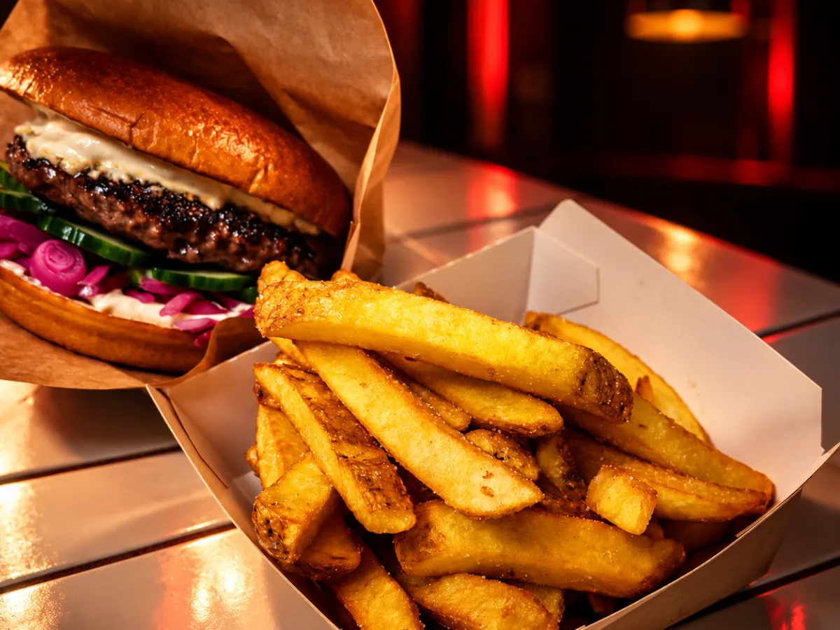 The Burger Menü