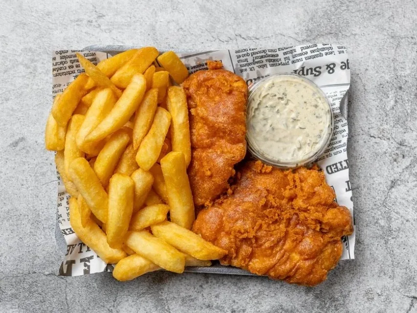 Fish & Chips Schale