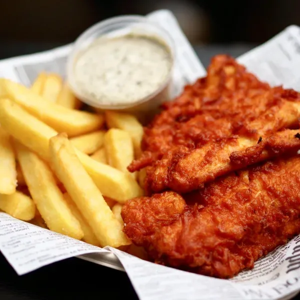 Fish & chips bakke