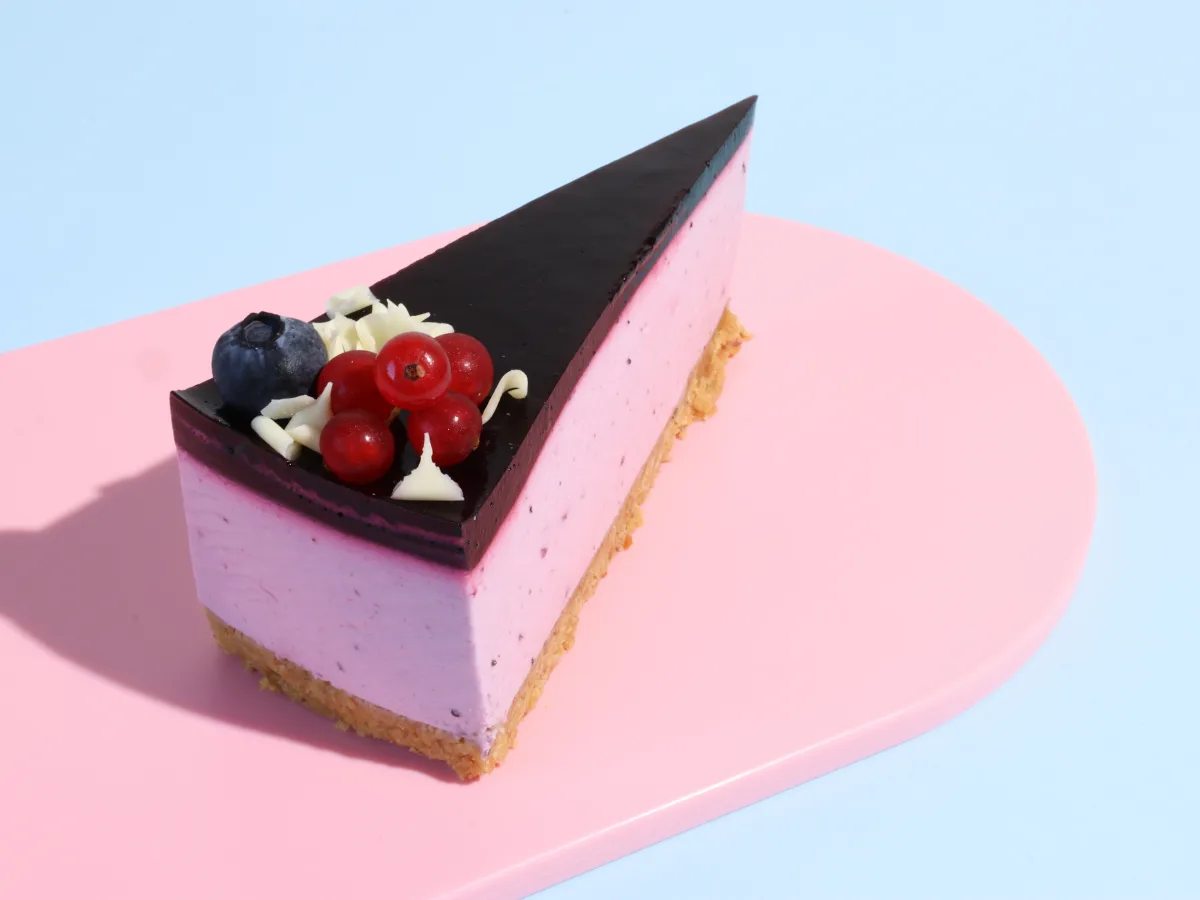 Cheesecake Blaubeere/Limette