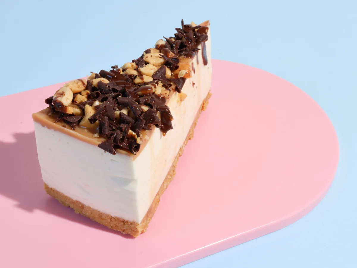 Cheesecake Karamell/Erdnuss
