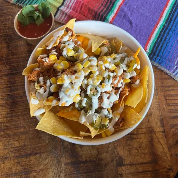 Loaded Nachos - Kylling