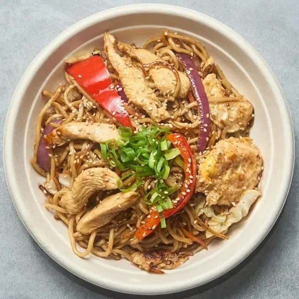 Yaki Soba med kylling
