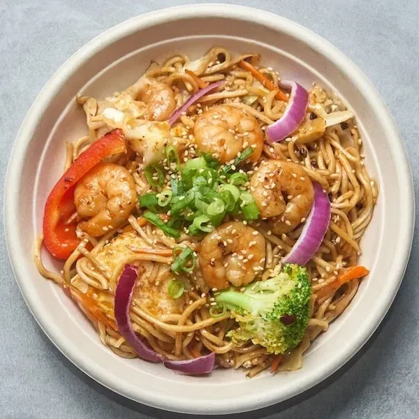 Yaki Soba med rejer