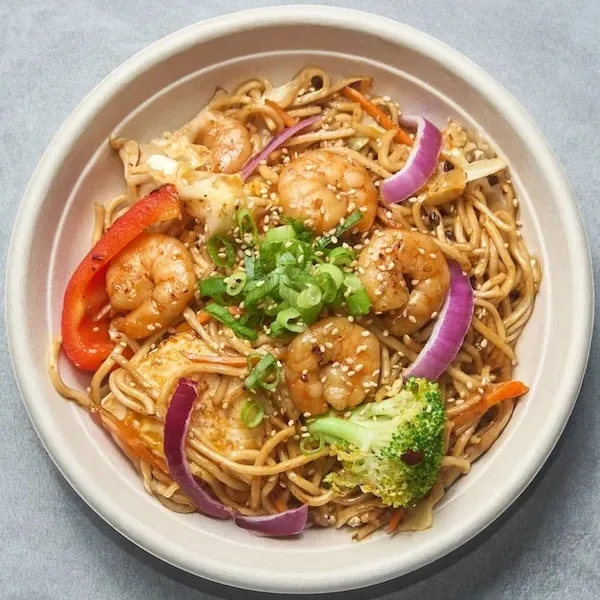 Yaki Soba med rejer