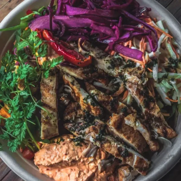 Salat Bowl - Kylling