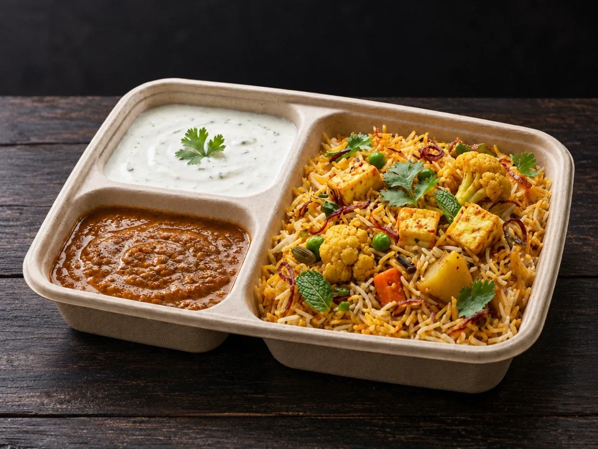 Vegetarisches Biryani