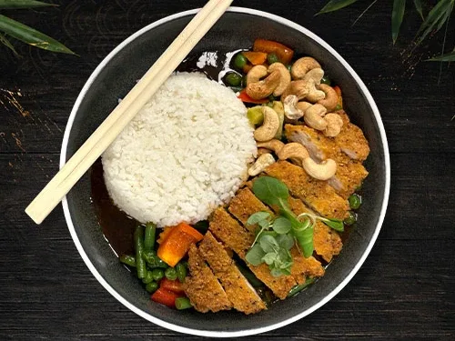 Crispy Hähnchen Cashew