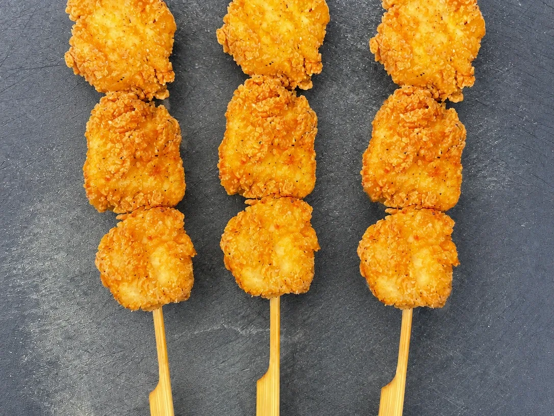 Thai-Sticks mit knusprigem Hähnchen