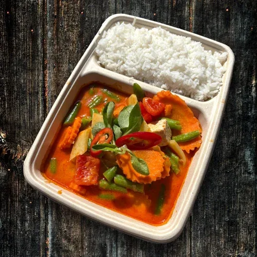 Vegansk Spicy Karry