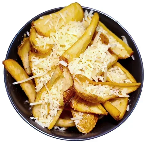 Pommes Frites - Kefalotyri Ost