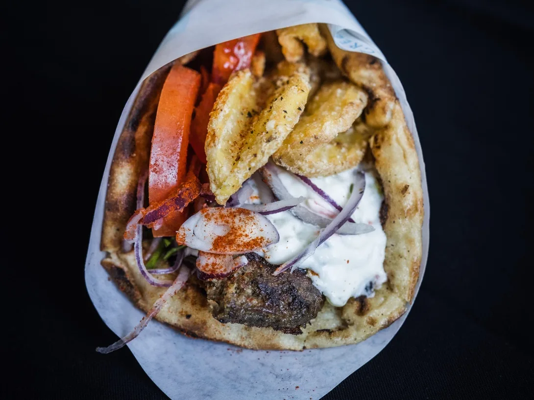 Souvlaki Bifteki - Wrap oder Combo