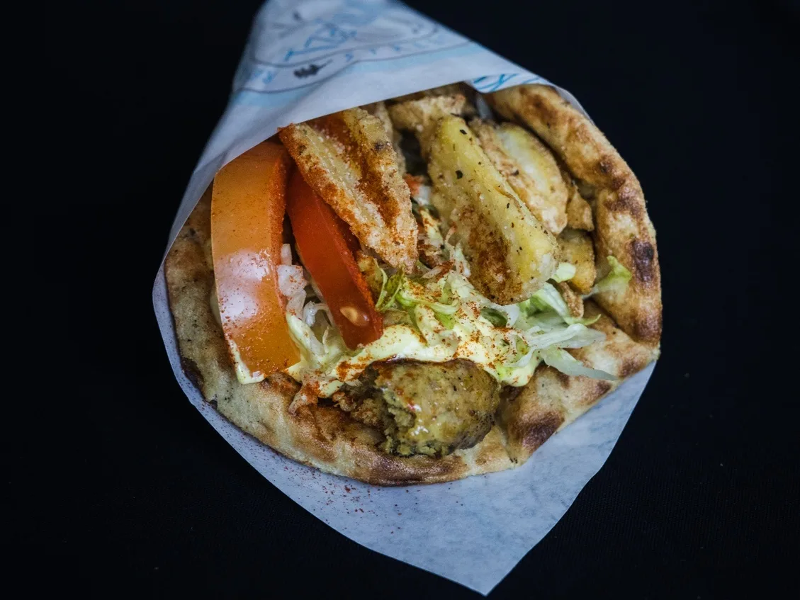 Souvlaki Hähnchen-Bifteki – Wrap oder Combo