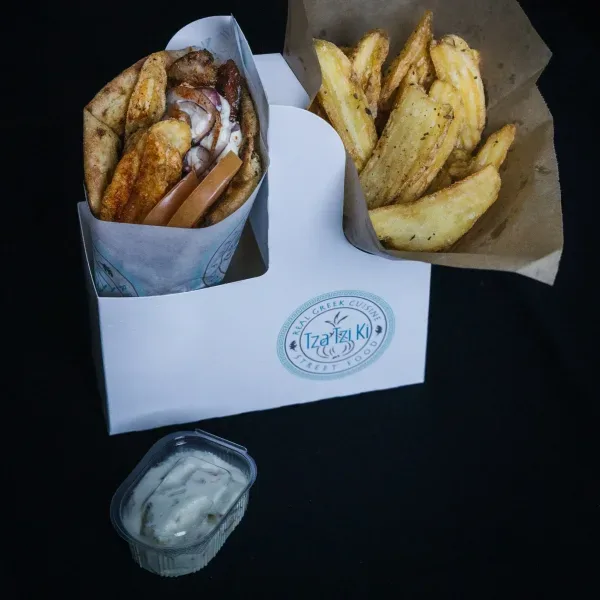 Souvlaki Kød Menu