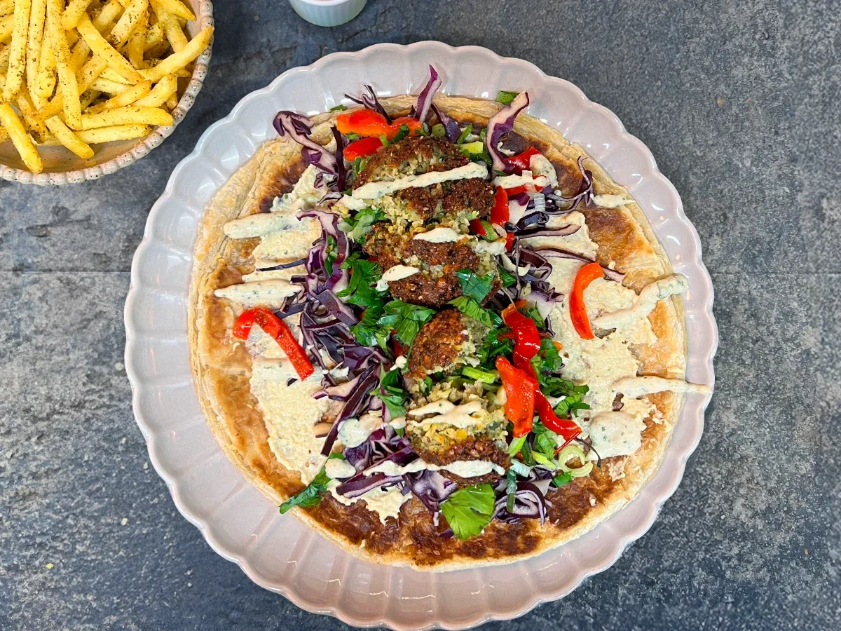 Malawach Wrap - Falafel