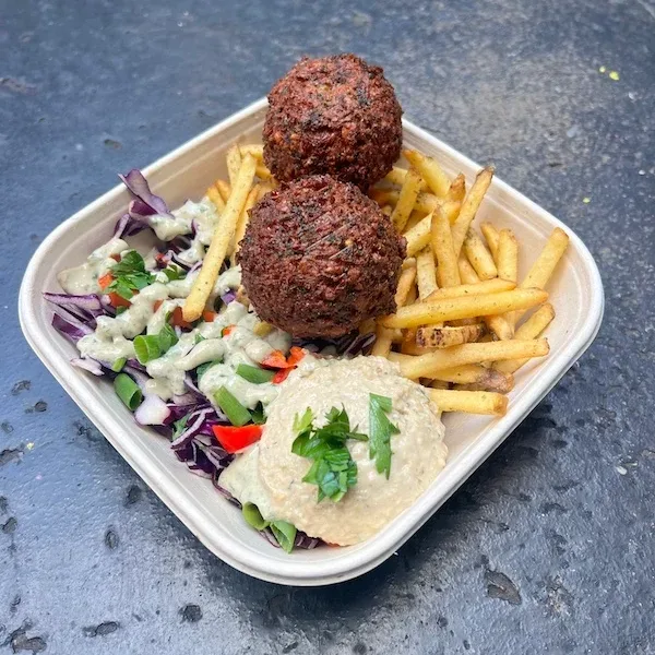 Street Food Salat Vegansk