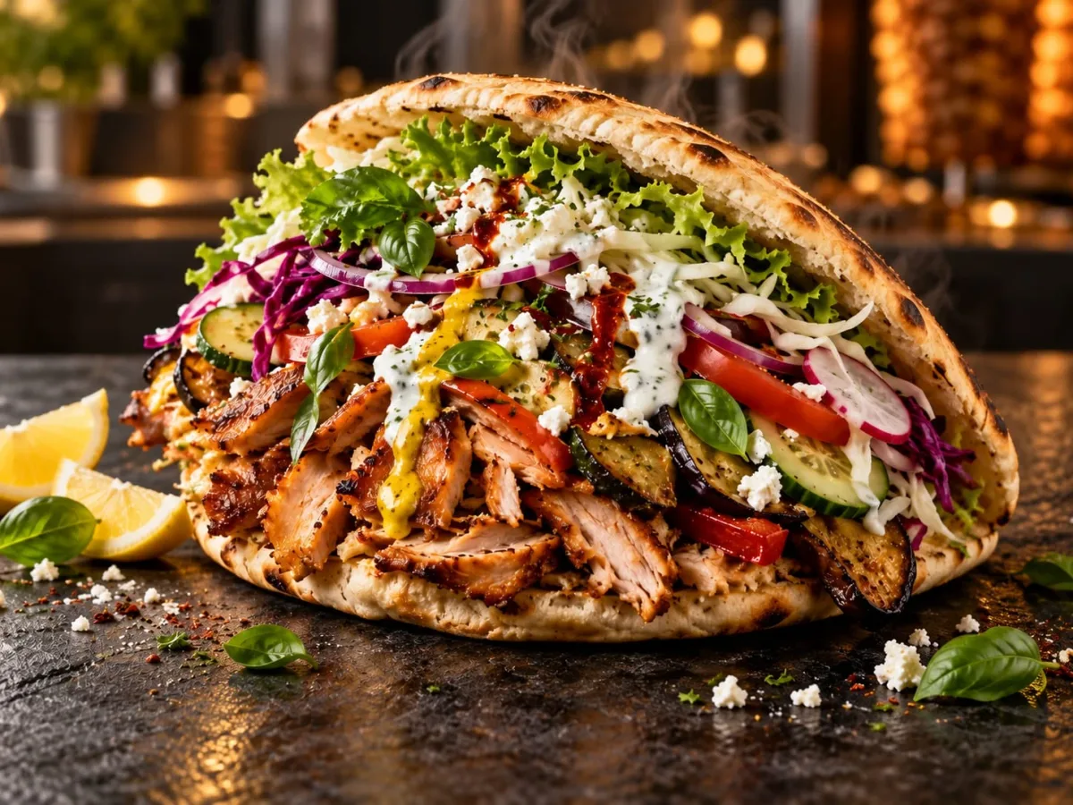 Berlin Gemüse Döner